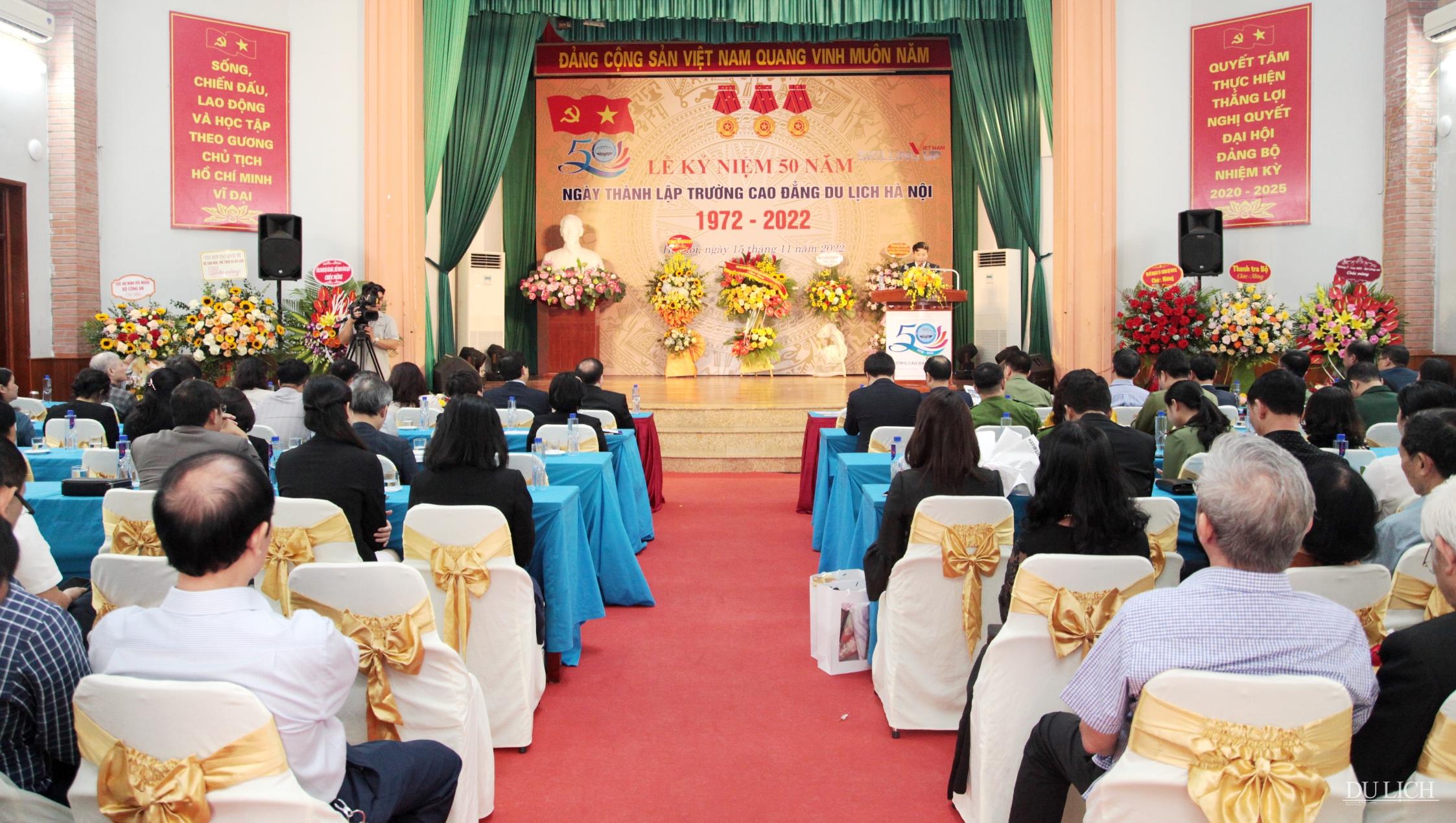 Lễ kỷ niệm 50 năm thành lập Trường CĐDL Hà Nội